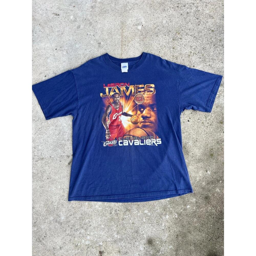 Lebron James Rookie Coin Tee Shirt Cavaliers  Sports